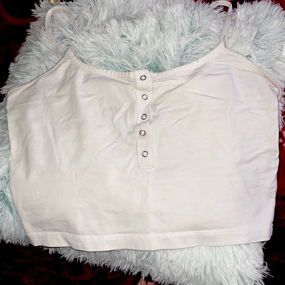 White tank top